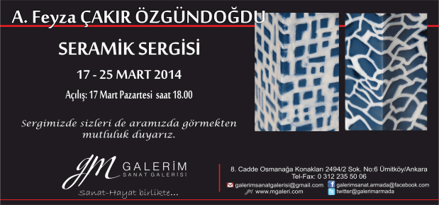 Solo exhibition 2014, Ankara